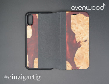 iPhone XR PORTO COLLECTION FLIPCASE 9034 Rot
